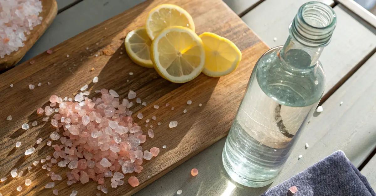 Himalayan salt electrolytes water