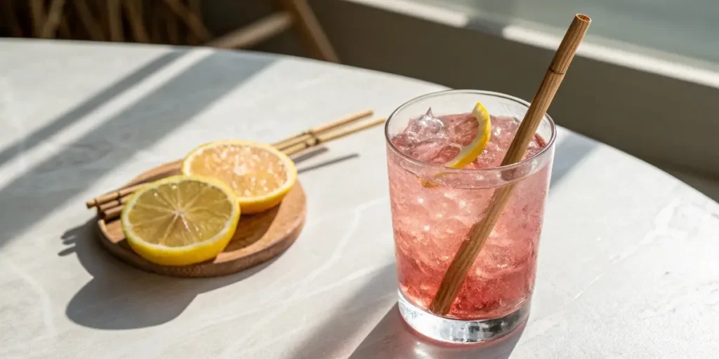 Japanese pink salt recipe wellness drink