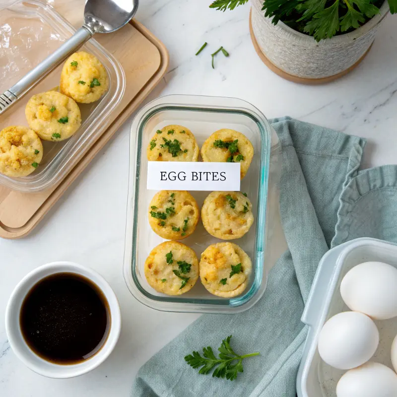 Meal Prepped Egg Bites