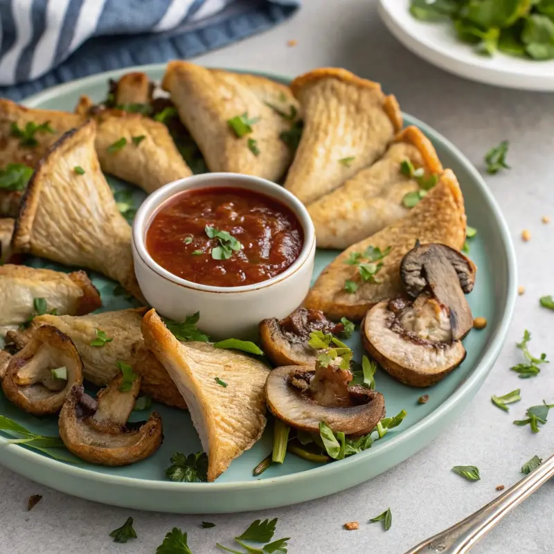 vegan mushroom recipes oyster wings