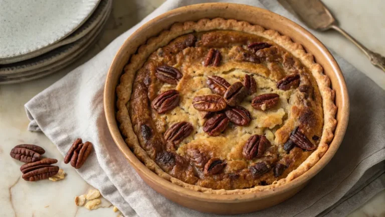 pecan pie dump cake recipe baking dish