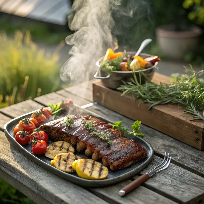 serving smoked ribs pellet grill recipes