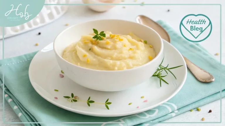 high protein pureed food recipes card image
