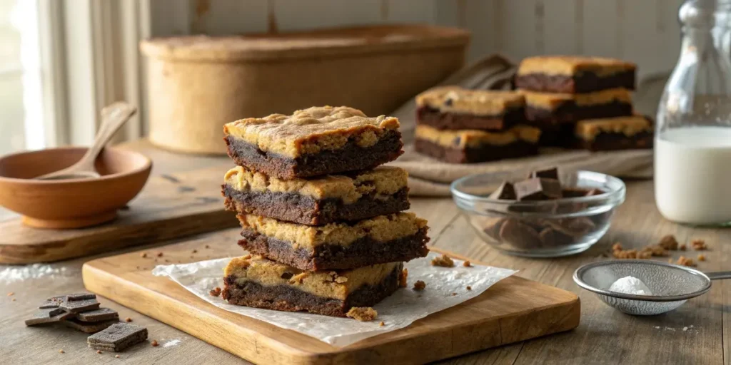 Recipe crownies brookies cookie brownie dessert