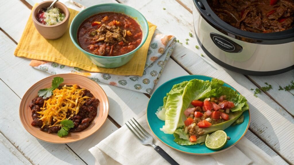 Amazing selection of keto crock pot recipes for easy dinner prep