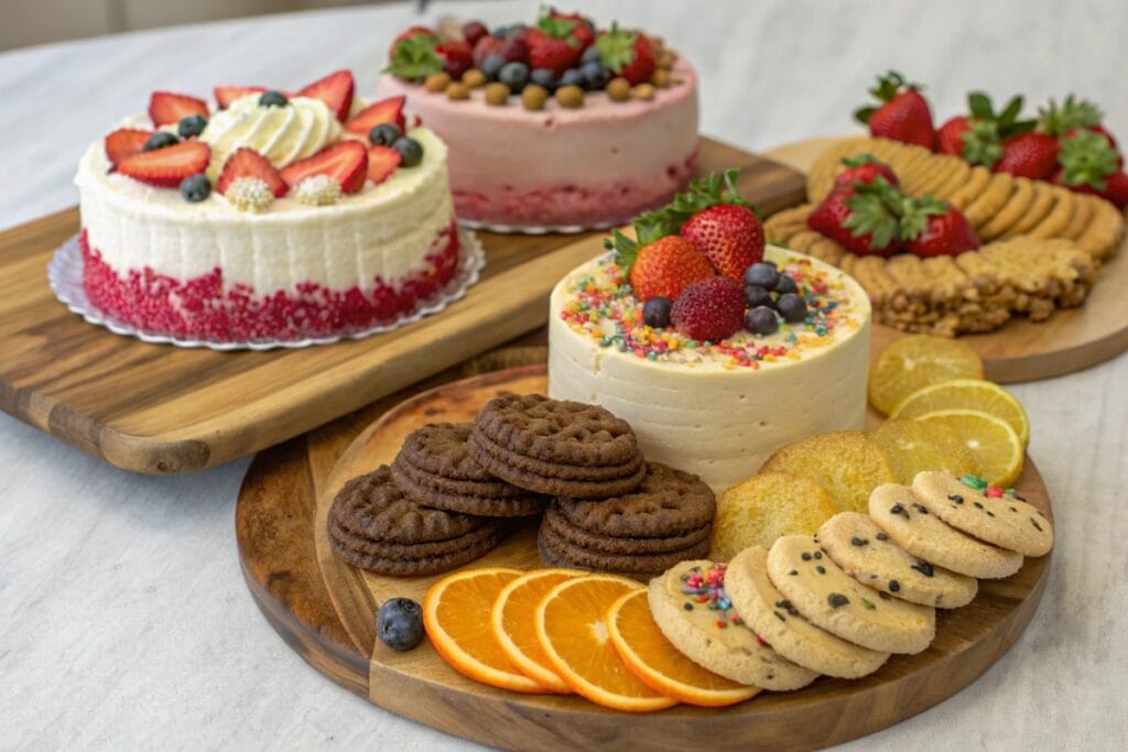 Gluten and dairy free desserts
