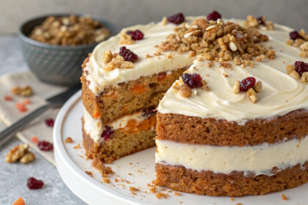 Gluten free carrot cake