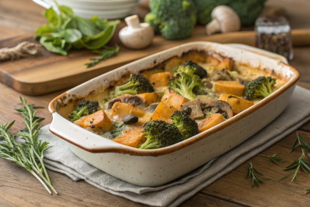 Vegan casserole recipes with baked vegetables