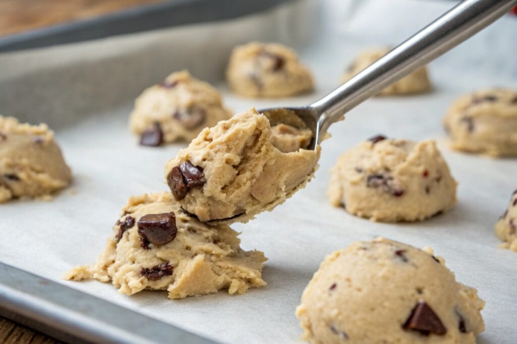 Vegan cookie recipe dough