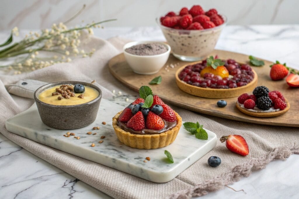 Vegan dessert collection