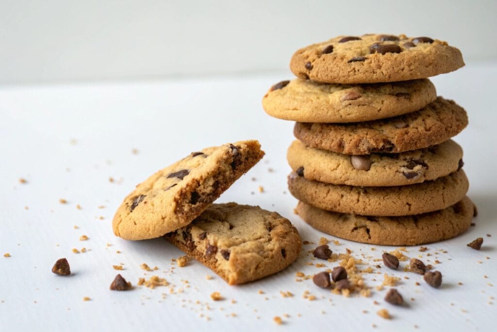 Gluten-free vegan chocolate chip cookies