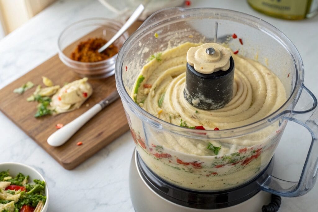 Vegan mayo recipe blending