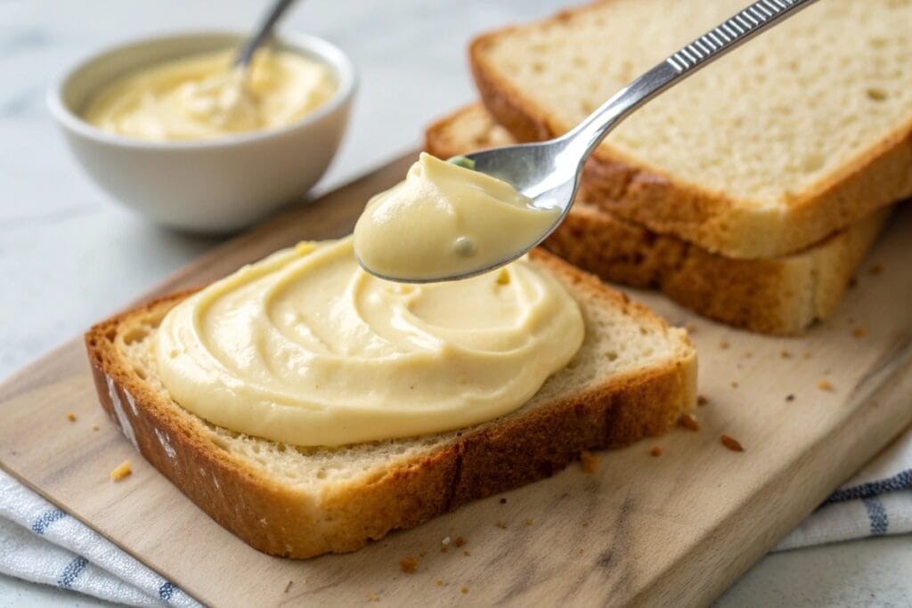 Vegan mayo recipe spread