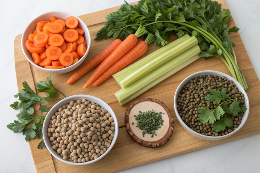 Vegan soup recipes ingredients