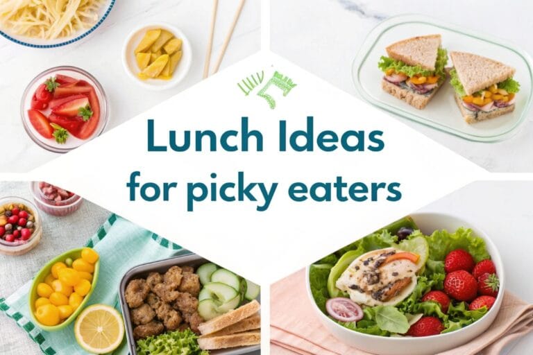 School lunch ideas for picky eaters recipe card