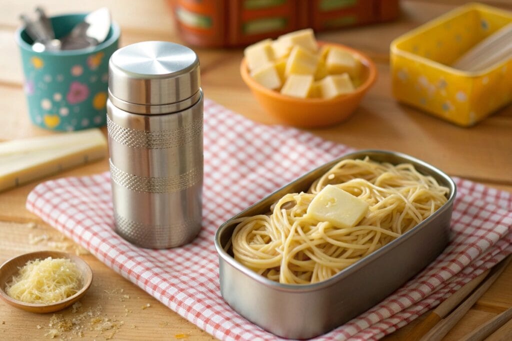 Thermos lunch idea for picky eaters