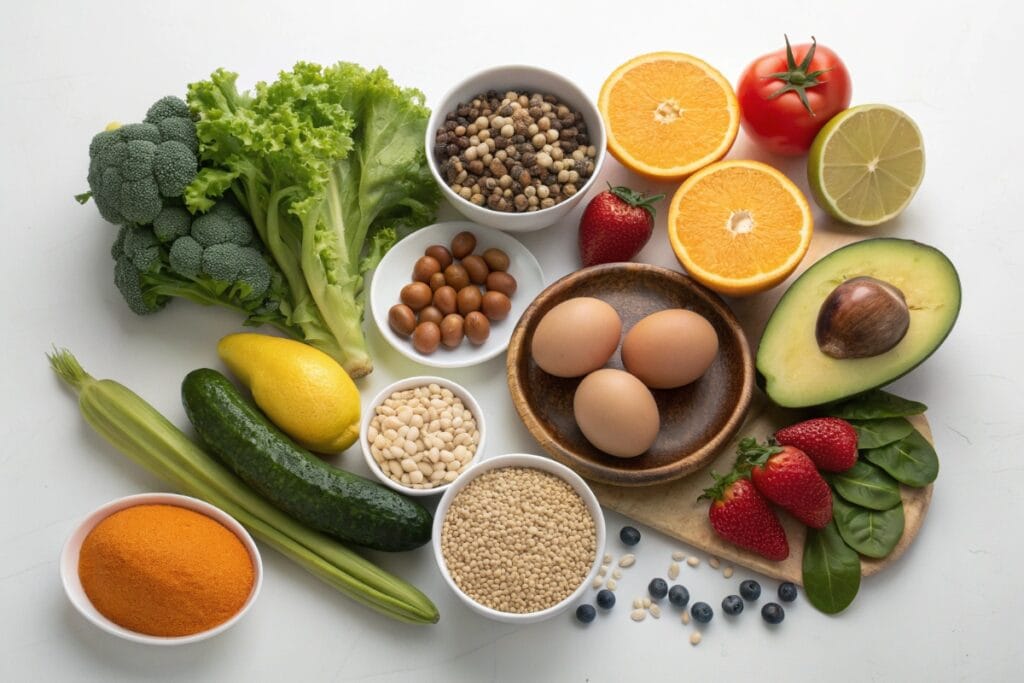 Whole and minimally processed foods recommended by US dietary guidelines